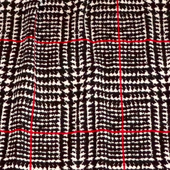 Talbots Plaid On/Off the Shoulder Blouse - Picture 2 of 9